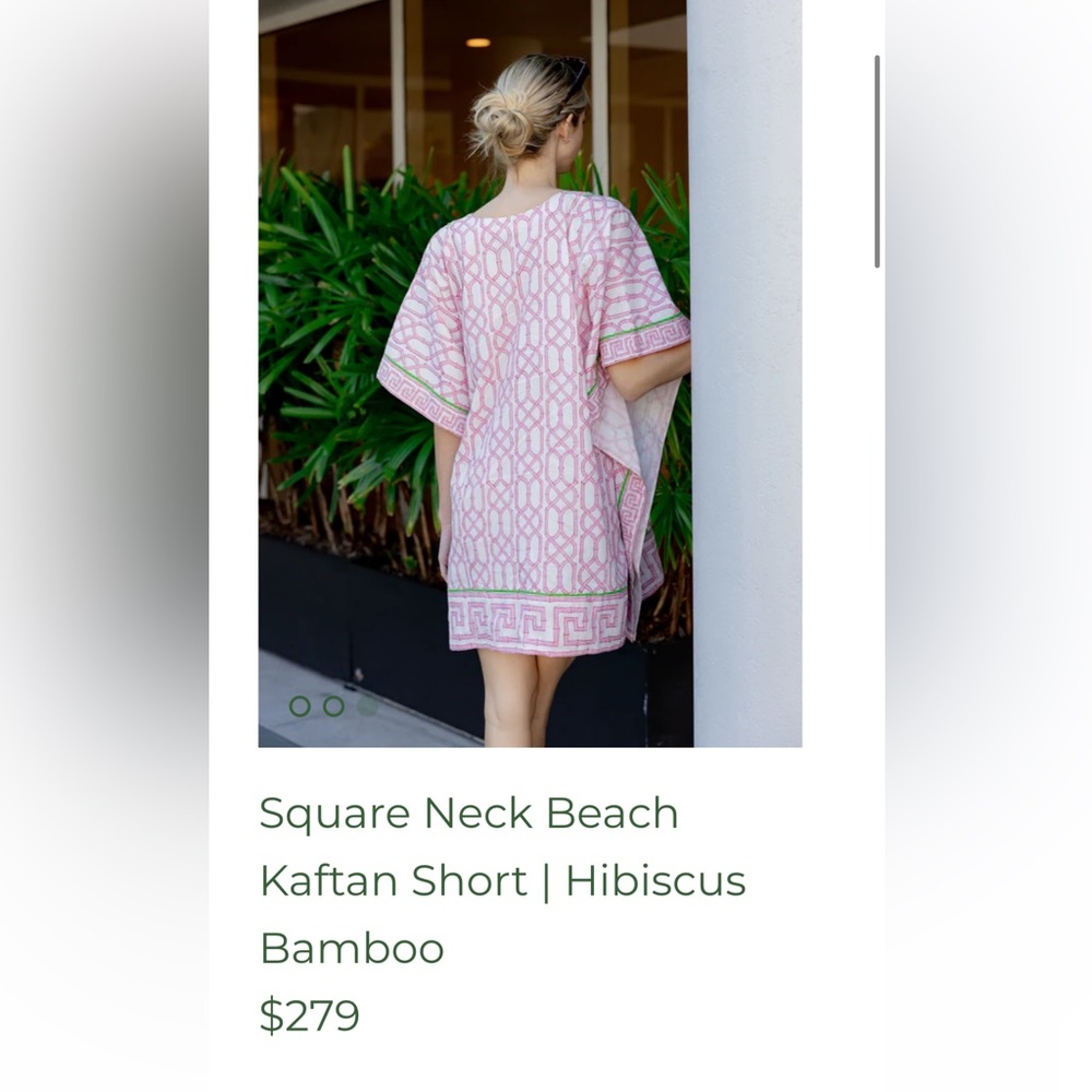 Sue Sartor Beach kaftan sundress - Picture 6 of 6